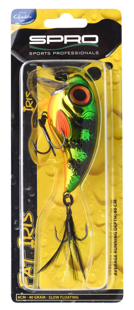 SPRO Fat IRIS 60 CR / 80 CR Crankbait