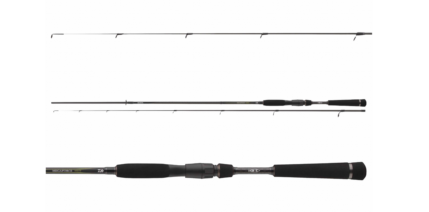 Daiwa Megaforce Sensitip Spinnrute Barschrute