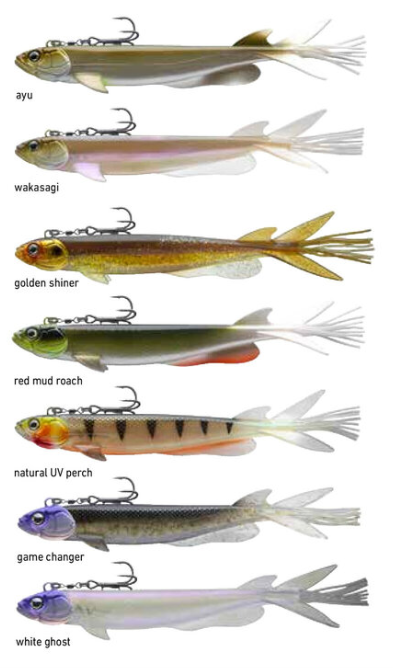 Prorex V-Marley Pelagic Shad Vertikalköder und Live Farbe