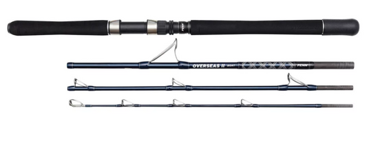Penn Overseas II Boat 2,10m 12-20lb Bootsrute 4-teilig Travell Norwegen Island