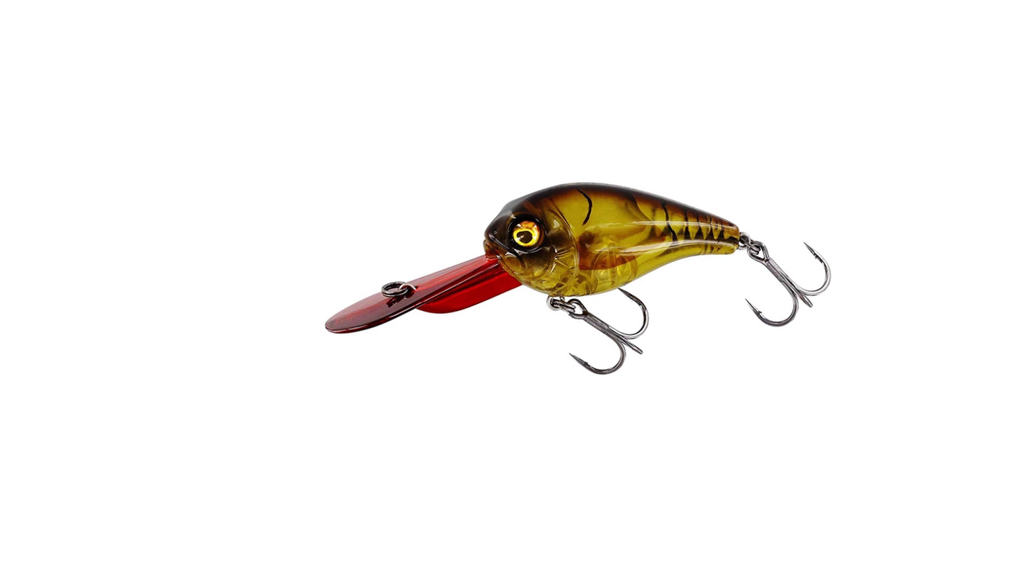 WESTIN Megabite DR Crankbait 6cm Wobbler Kunstköder Tieftaucher Hecht Barsch