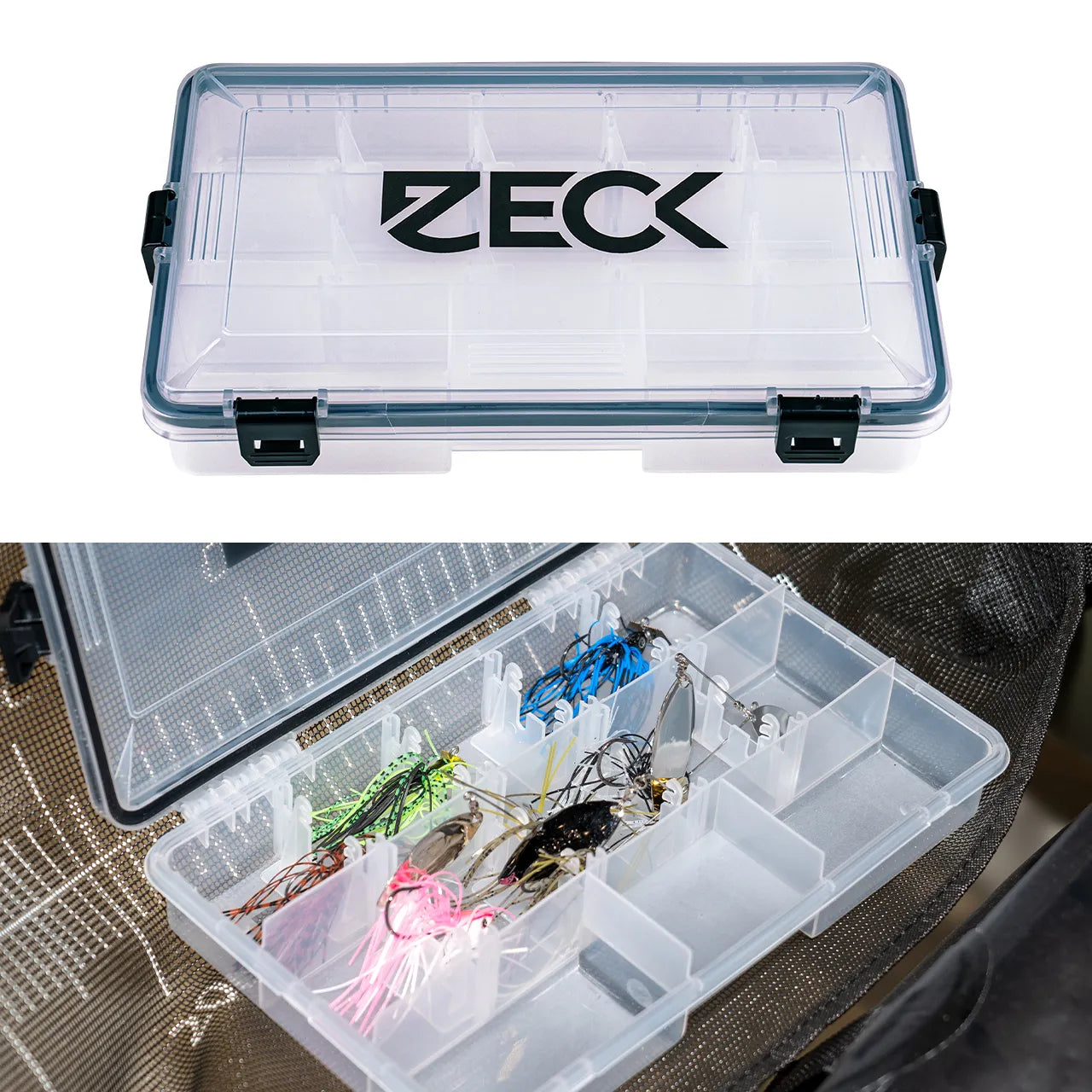 Zeck Spinnerbait & Bladed Jig Box WP S M L