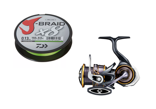 Daiwa Caldia MQ LT + J-Braid 150m SPARBUNDLE