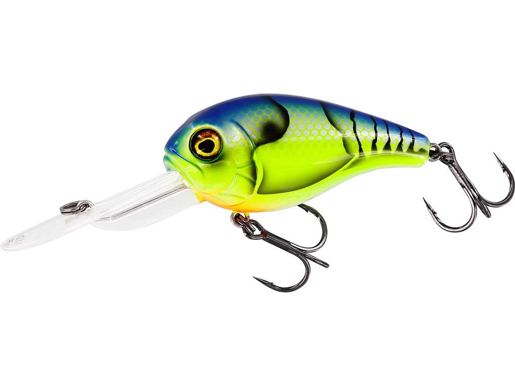 WESTIN Megabite DR Crankbait 6cm Wobbler Kunstköder Tieftaucher Hecht Barsch