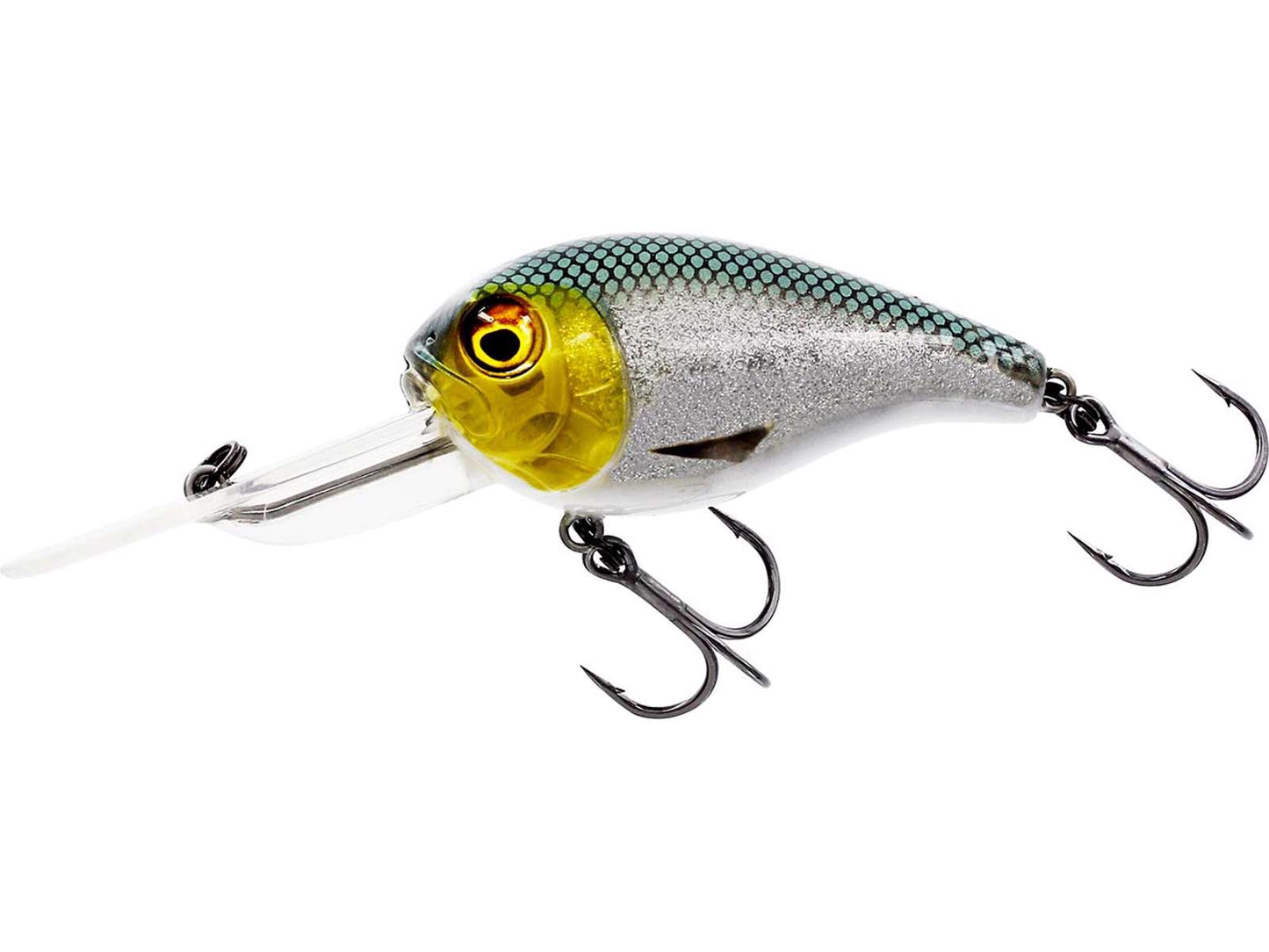 WESTIN Megabite DR Crankbait 6cm Wobbler Kunstköder Tieftaucher Hecht Barsch