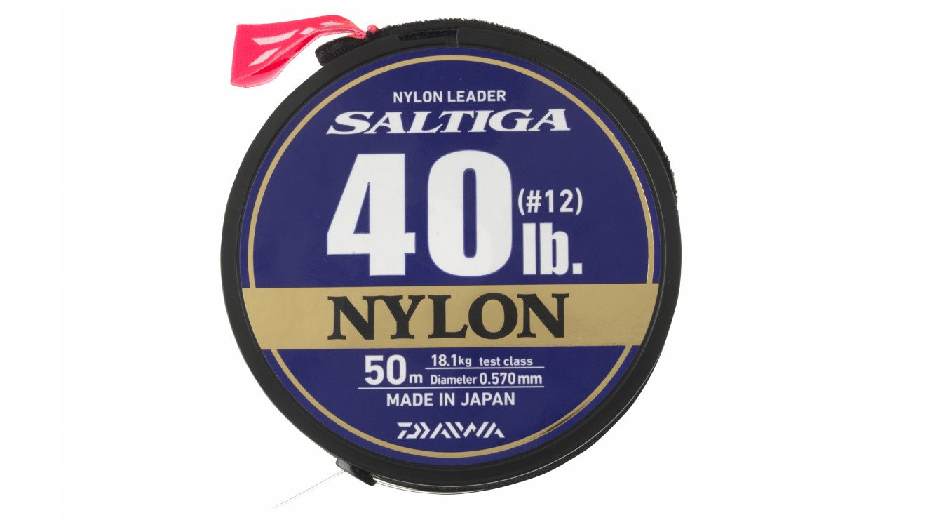 Daiwa Saltiga Nylon Leader Vorfachschnur Transparent