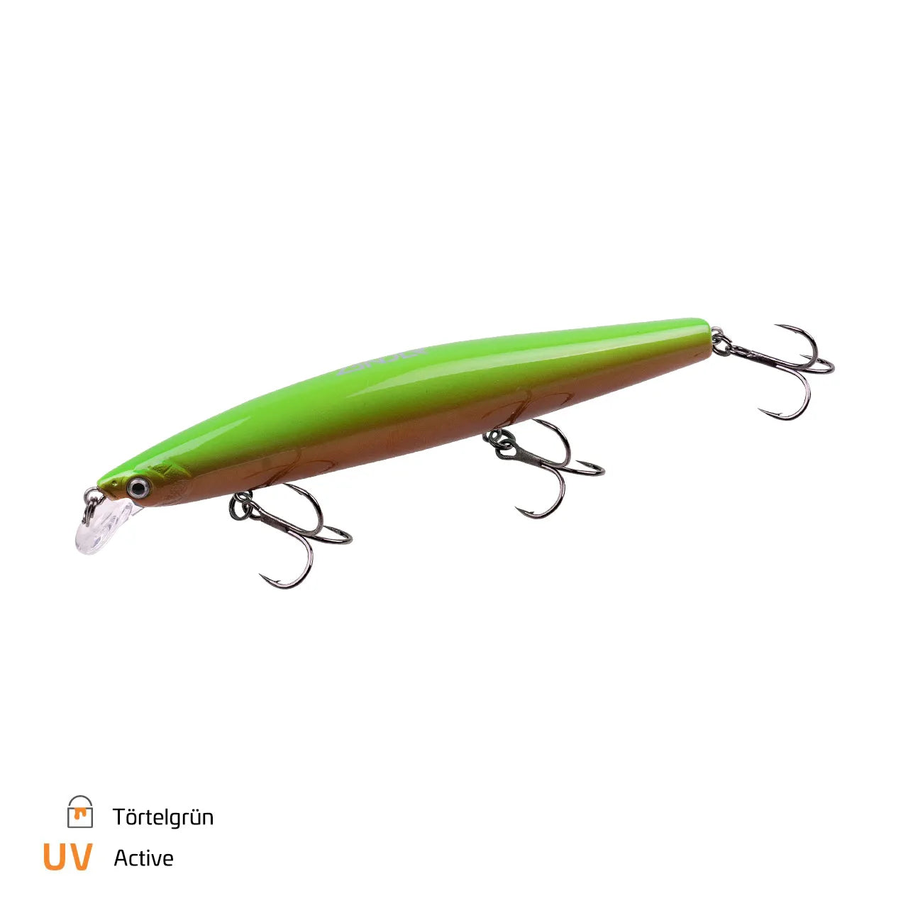 Zeck ZANDER Läufer 12,5cm 0,7m / 10,5cm 0,5m Wobbler für Zander