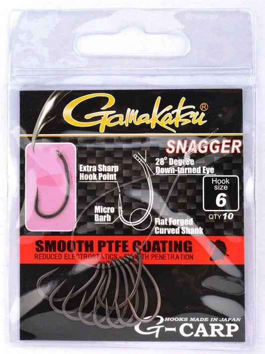 Gamakatsu G-Carp Snagger Karpfenhaken Carp Hook verschiedenen Größen