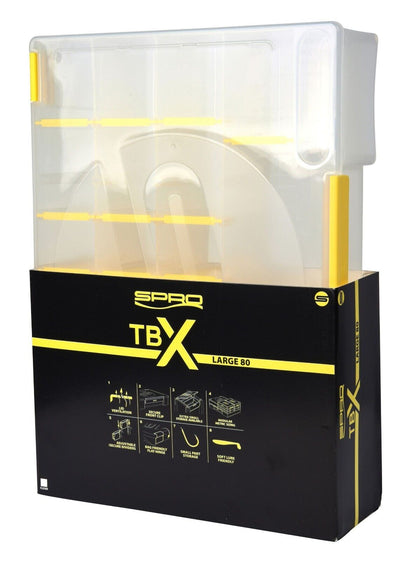 Spro TBX Tackle Box S25 M25 M50 L50 L80 Inner Tray High End Zubehörbox