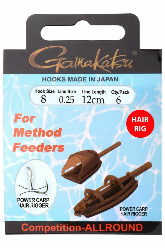 Gamakatsu Method Hair Rig Feederhaken Angelhaken Competition Allround