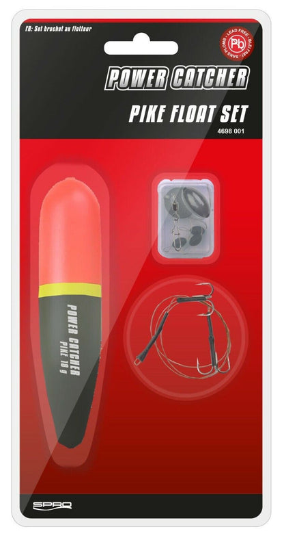 Spro PowerCatcher Float Set Raubfischset Hecht, Zander, Barsch Naturköderset