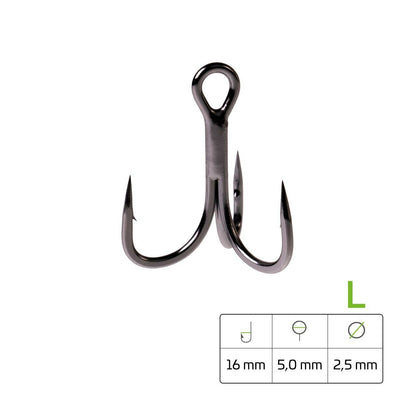 Zeck Cat Fishing Pro Treble Drilling Welshaken Wallerhaken