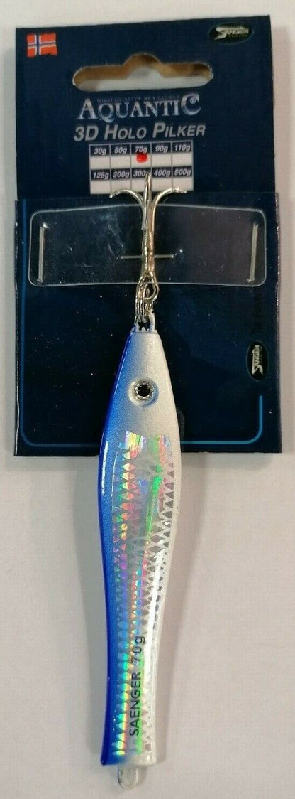 Sänger Aquantic 3D Holo Pilker Norwegenpilker verschiedene Modelle