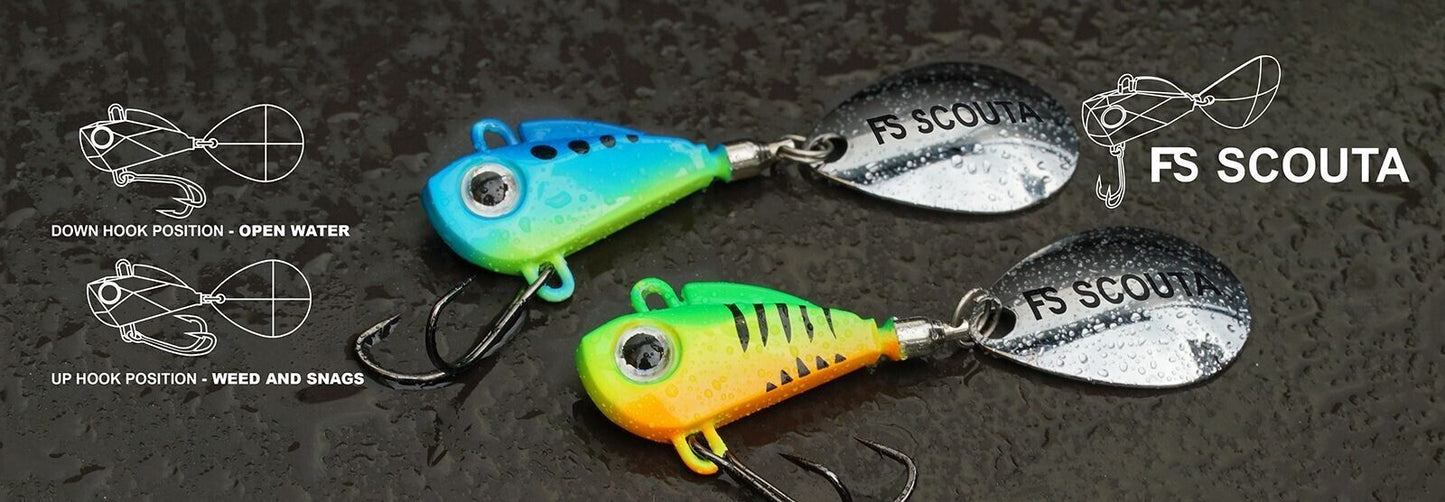 FreeStyle Scouta Jig Spinner 6g 10g Spro