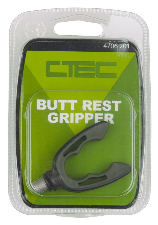 Spro C-Tec Carp Butt Rest Gripper Black Green Rutenauflage Flexibel
