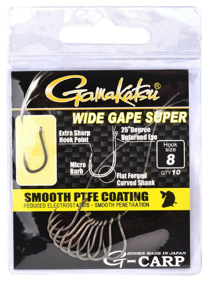 Gamakatsu G-Carp Wide Gape Super Boilie Öhrhaken Karpfen Haken