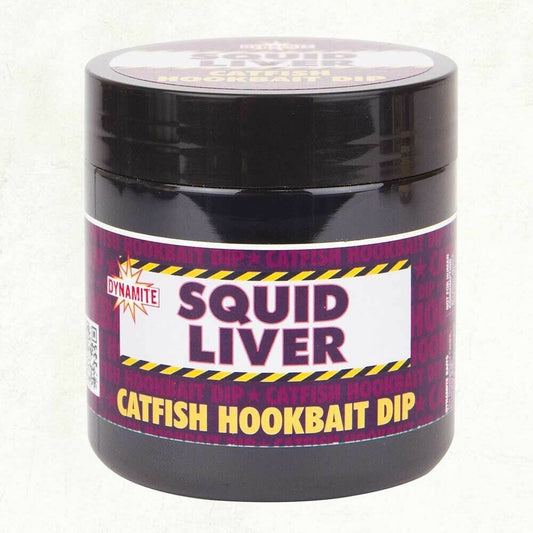Dynamit Baits Catfish Hookbait Dip Squid Liver Wels Waller 270ml (100ml/4,43€)