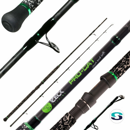 Zeck Pro Cat Short and Soft 2,80m 300g Wallerrute Welsrute Rute