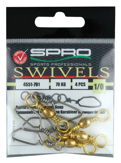 Spro Swivels Barrel Norway Snap Nowegenwirbel Wirbel Swivels Swivel Meereswirbel