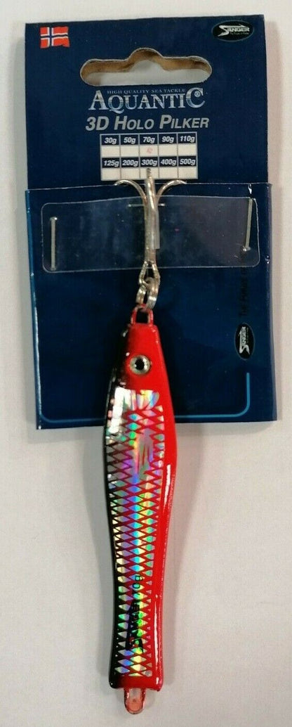 Sänger Aquantic 3D Holo Pilker Norwegenpilker verschiedene Modelle