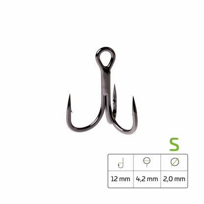 Zeck Cat Fishing Pro Treble Drilling Welshaken Wallerhaken