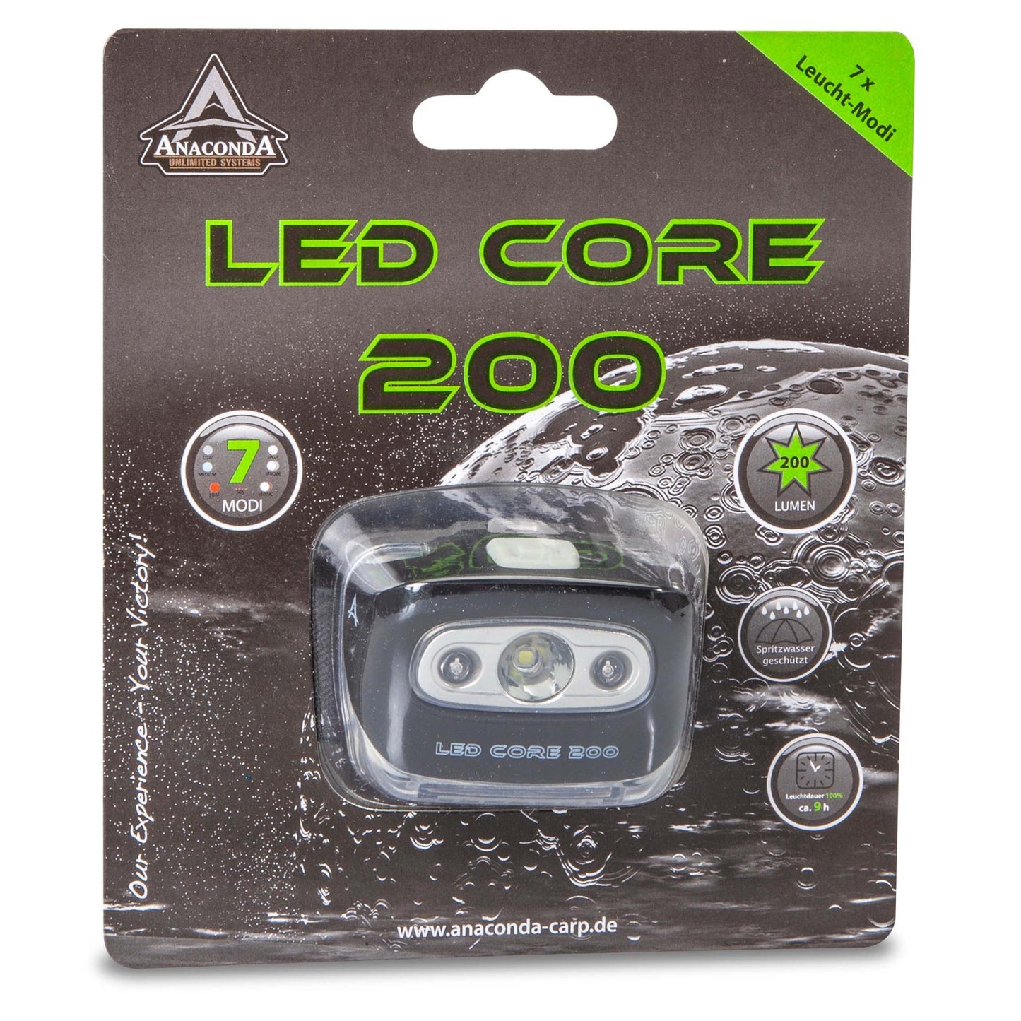 Anaconda LED-Core 200 Kopflampe