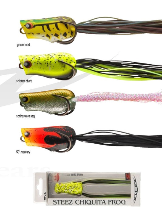 DAIWA STEEZ Chiquita Frog 3,8cm 6,2g Oberflächenköder