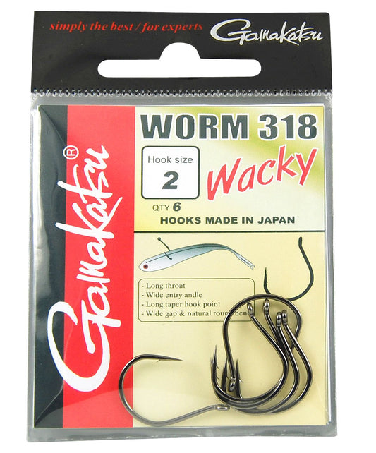 Gamakatsu Worm 318 Wacky / Wacky weedles