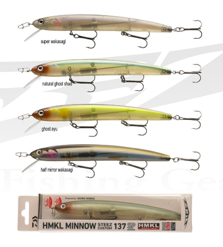 DAIWA HMKL STEEZ CUSTOM 137SP MINNOWBAIT 13,7cm 16,1g Wobbler