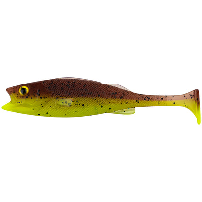LMAB Perch Shad 7 9 11 14 18 23 cm KÖFI alle Farben Köder Softbait