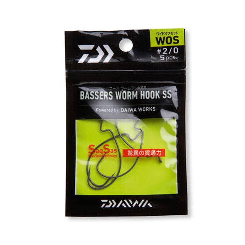 Daiwa Tournament Bassers Worm Hook WOS Offset