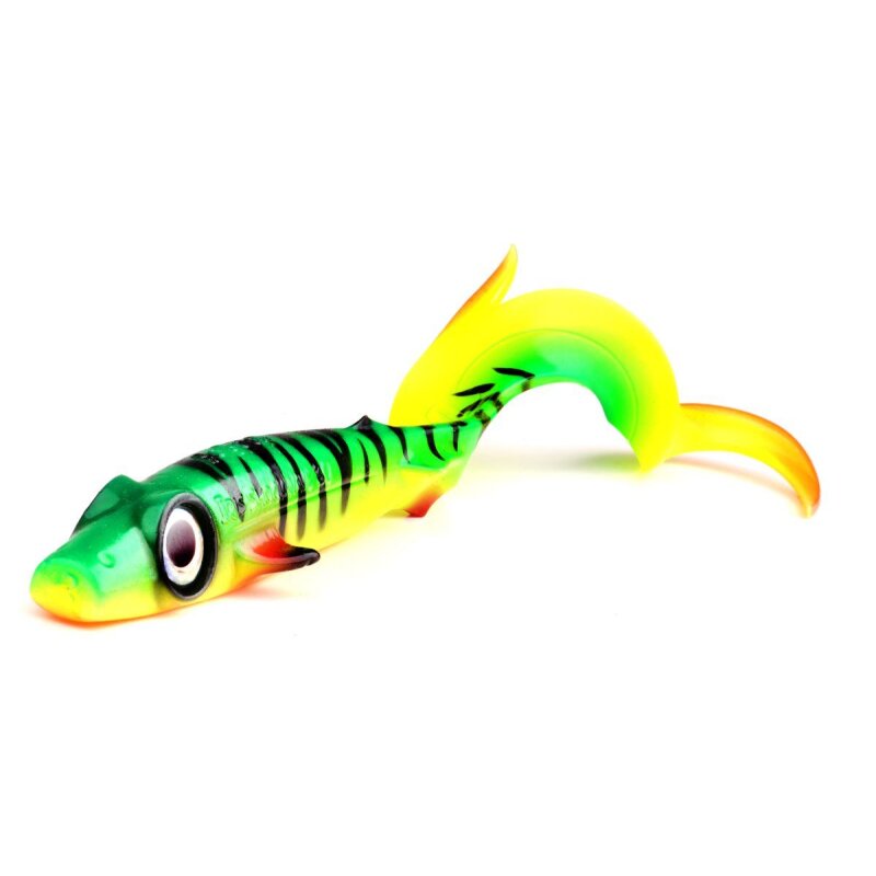 SPRO Iris Shockwave Softlure 30cm 63g Firetiger